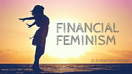 Graphic illustrating empowerment through financial feminism